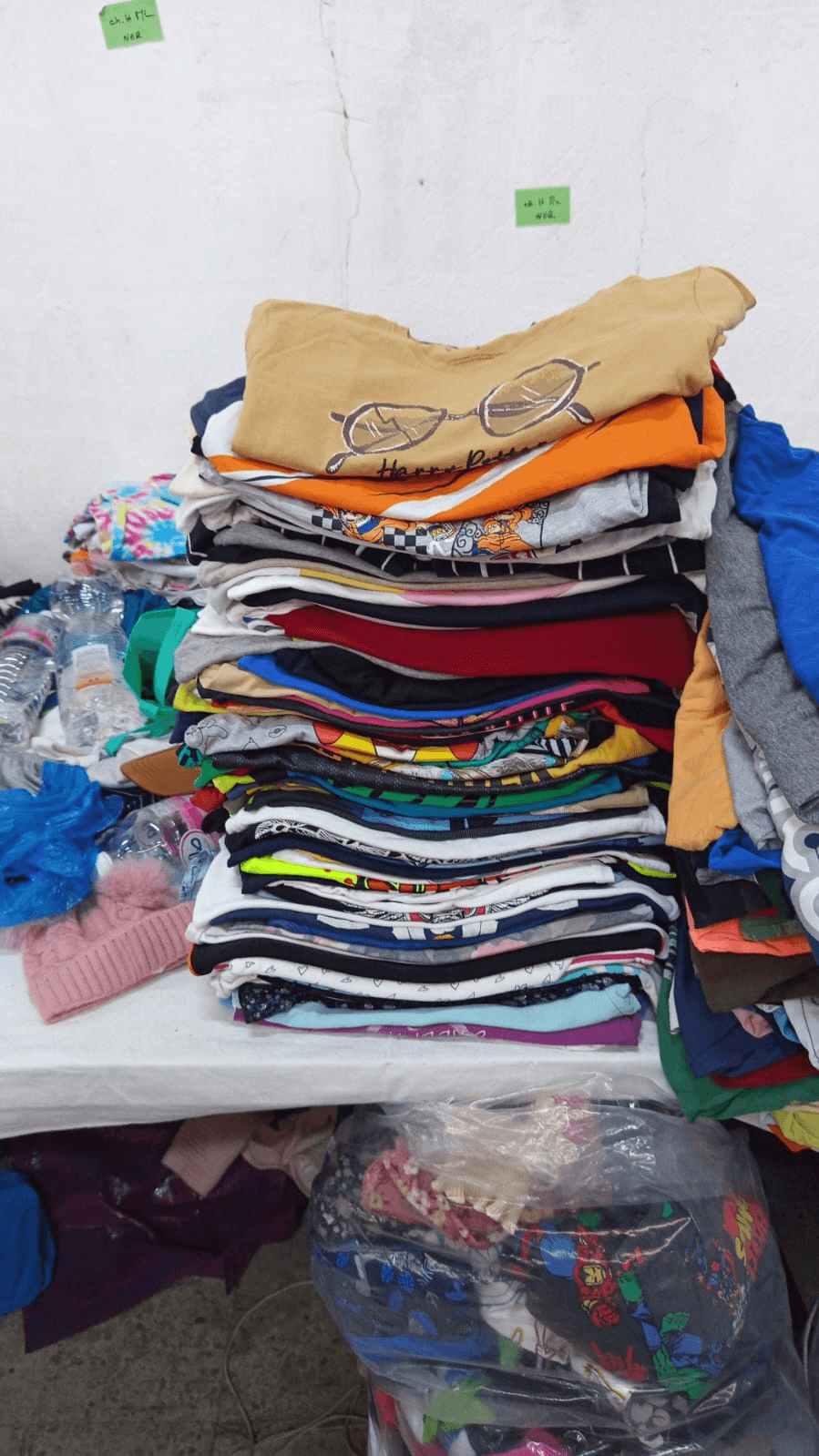 T-shirts, tri par qualité